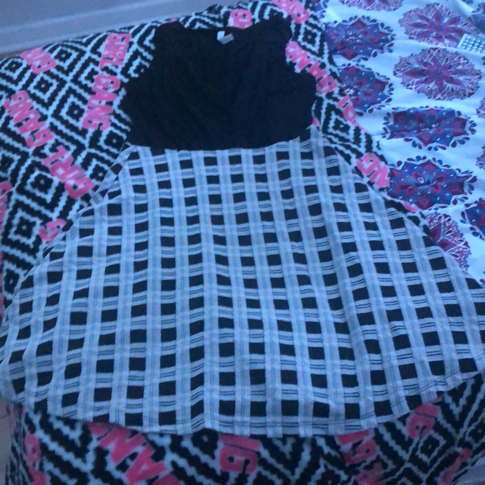 Gilli black and white dress